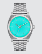 Time Teller Watch Silver / Turquoise