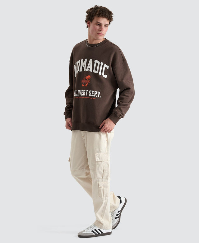 Nomadic Amore Relaxed Sweater - Hot Fudge BROWN