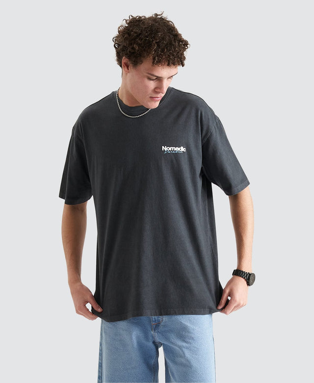 Nomadic Bayshore Oversized T-Shirt Asphalt Grey