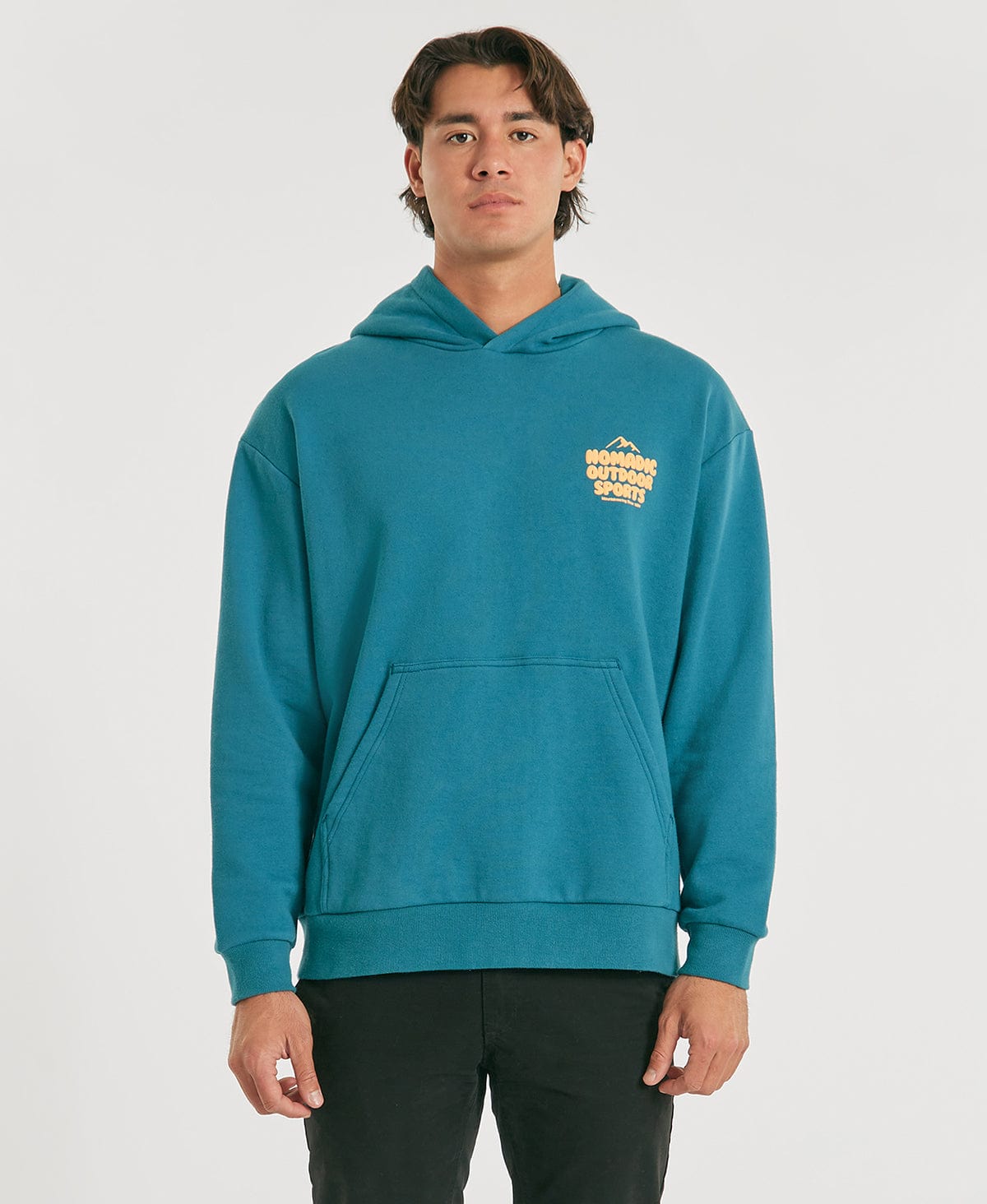 Green orange store hoodie