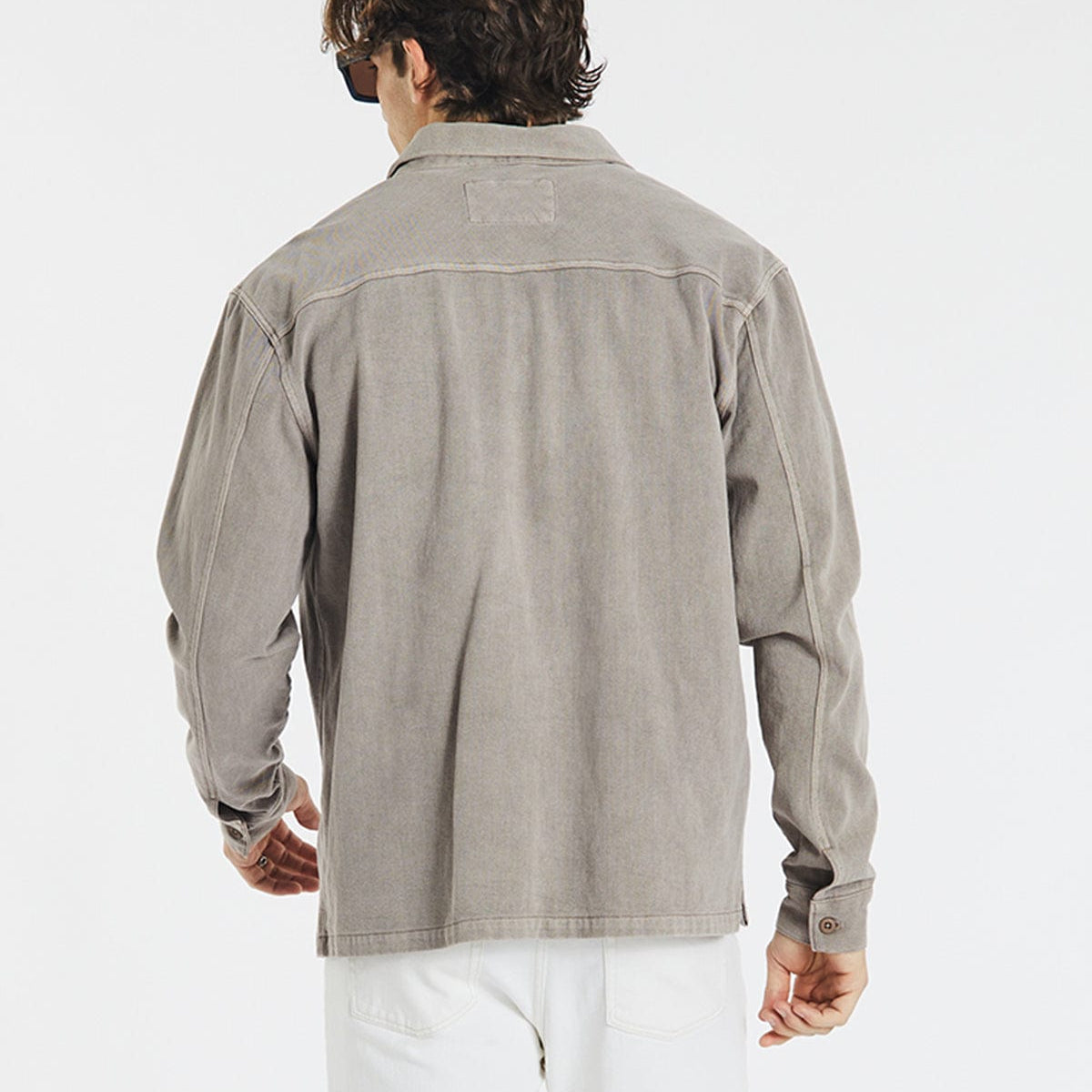 Boxcar Over Shirt Pigment Mocha Neutral – Neverland Store
