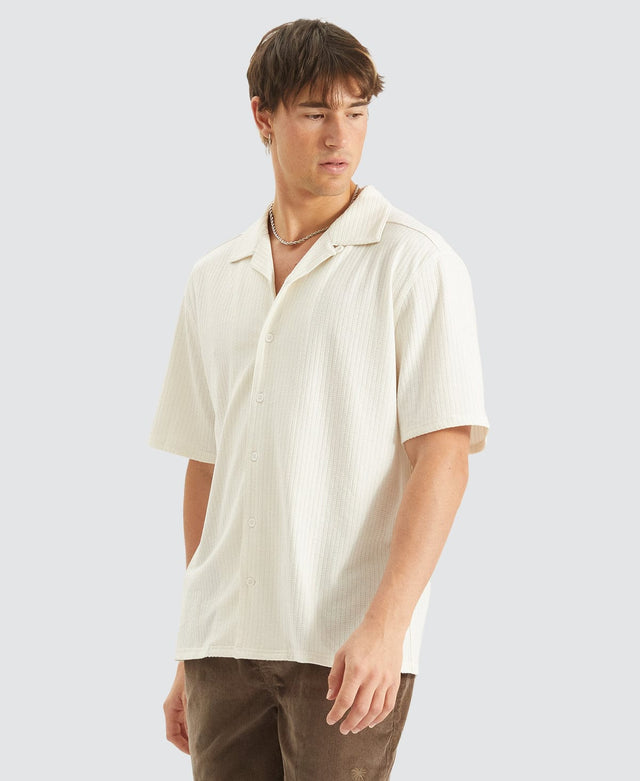 Nomadic Casanova Cropped Resort Shirt White