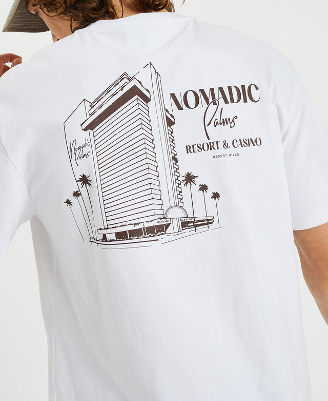Nomadic Casino Relaxed Tee - White WHITE