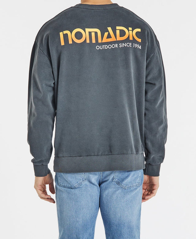 Nomadic Cavalier Relaxed Jumper Pigment Asphalt Black