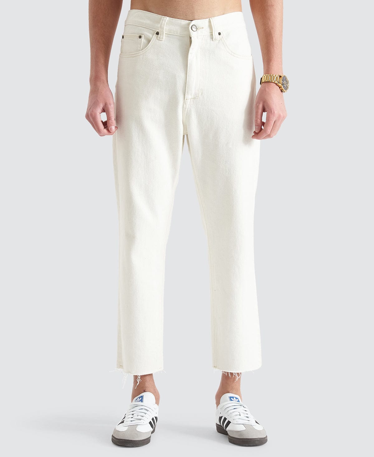 Off white sale cropped jeans