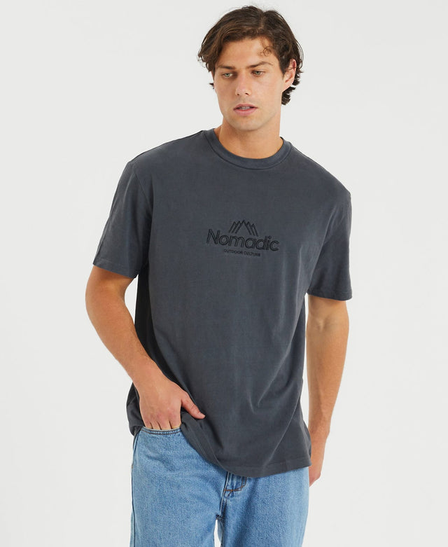 Nomadic Little Rock Relaxed T-Shirt Pigment Asphalt Grey