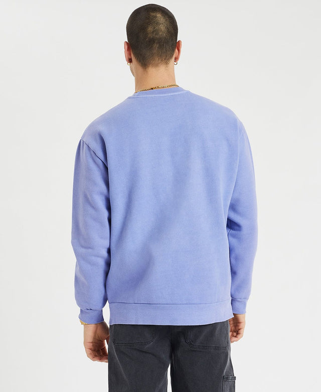 Nomadic Marbella Heavy Relaxed Sweater - Pigment Lolite Blue BLUE