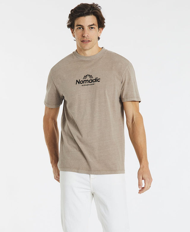 Nomadic Neihart Relaxed T-Shirt Pigment Mocha Neutral