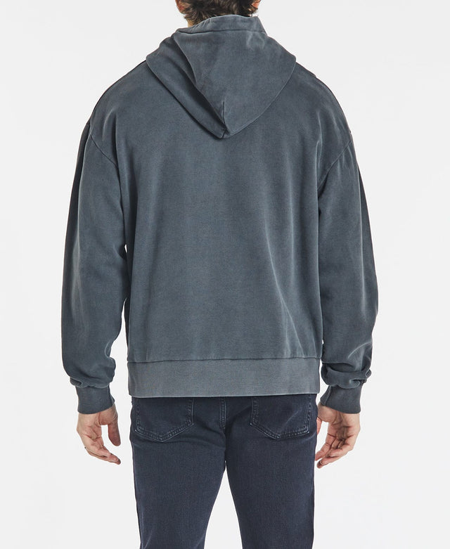 Nomadic Onawa Relaxed Hoodie Pigment Asphalt Black