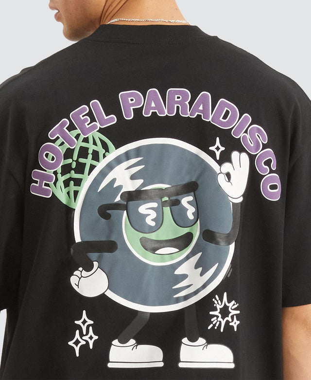 Nomadic Paradisco Street Fit T-Shirt Black