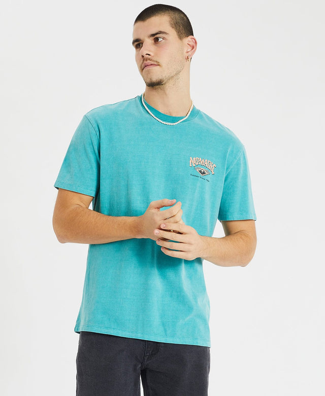 Nomadic Paradise Caravan Relaxed Tee Pigment Bristol Blue