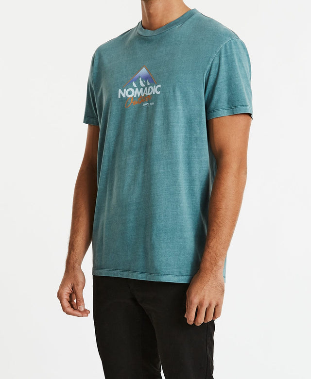 Nomadic Paradise Drop Out Tee Pigment Sea