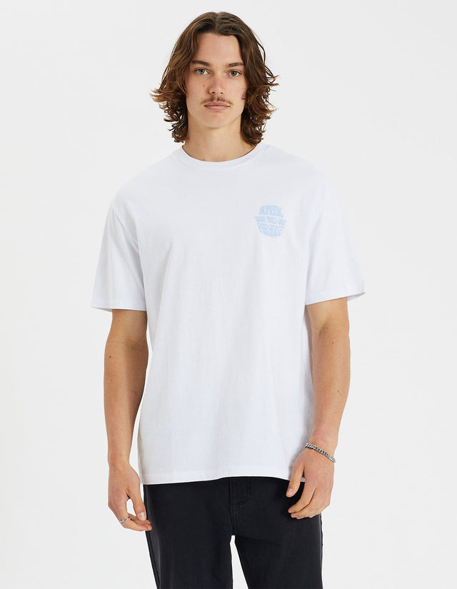 Nomadic Paradise Exhale Relaxed Tee Optical White