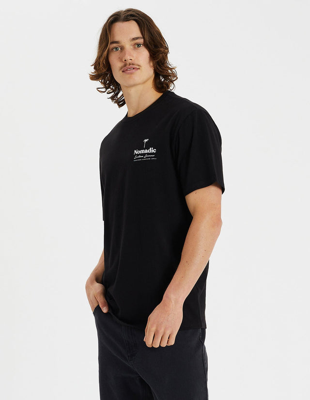 Nomadic Paradise Innovator Relaxed Tee Anthracite Black