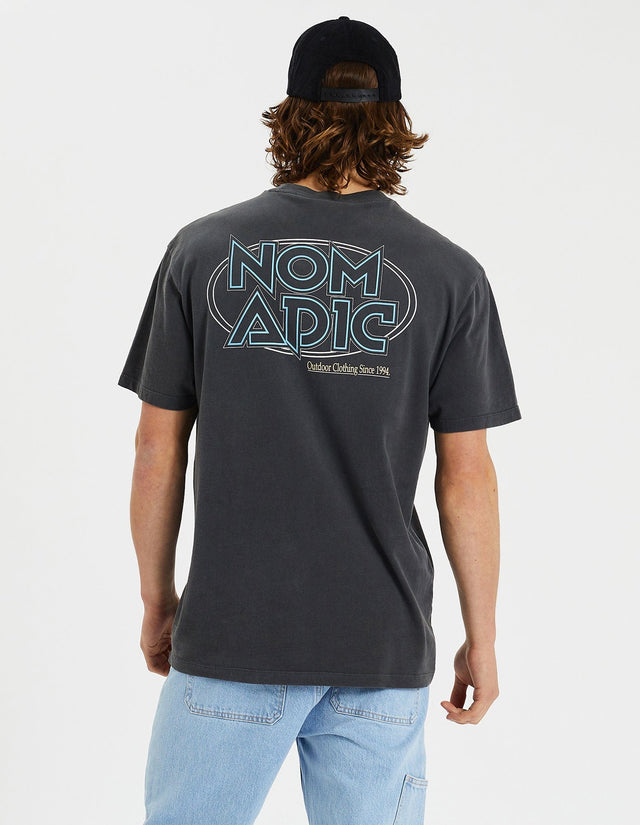 Nomadic Paradise Ottoman Relaxed Tee - Pigment Asphalt GREY