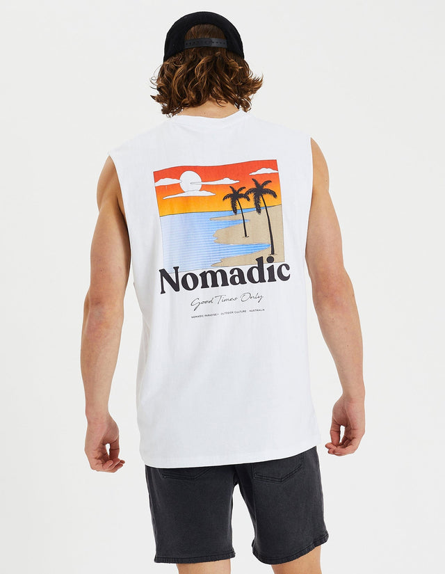 Nomadic Paradise Outrigger Muscle Optical White