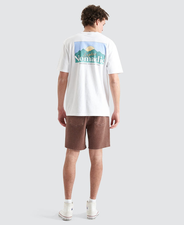 Nomadic Paradise Panorama Relaxed Tee Optical White