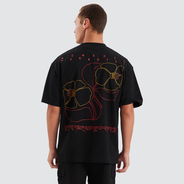 Nomadic Paradise Pollen Street Tee Jet Black