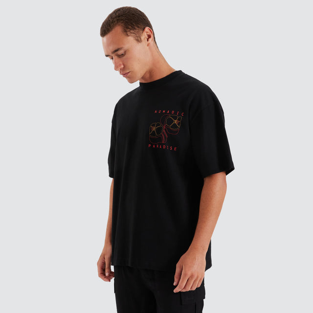 Nomadic Paradise Pollen Street Tee Jet Black