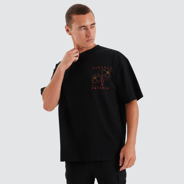 Nomadic Paradise Pollen Street Tee Jet Black