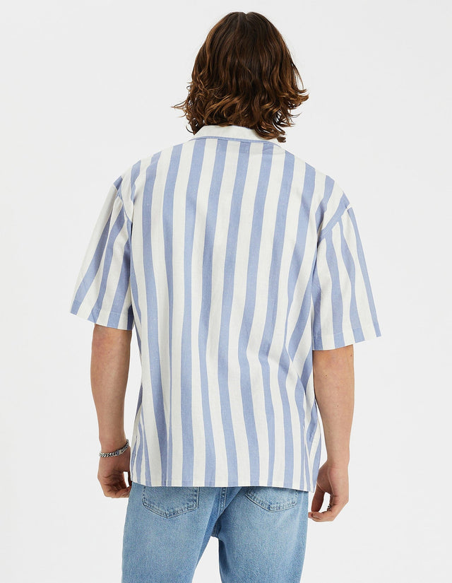 Nomadic Paradise Realm Shirt Linen Stripe