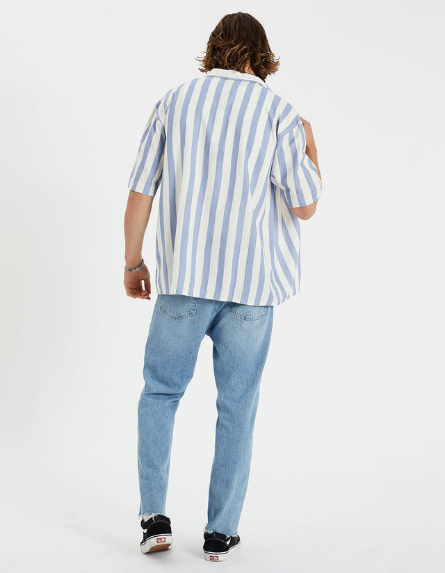 Nomadic Paradise Realm Shirt Linen Stripe