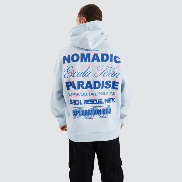 Nomadic Paradise Rescue Oversized Hoodie Baby Blue