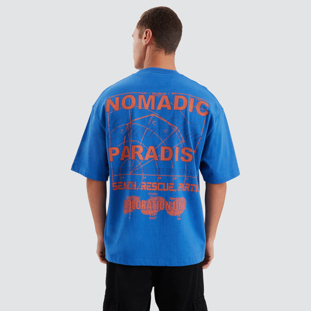 Nomadic Paradise Rescue Street Tee Greece Blue