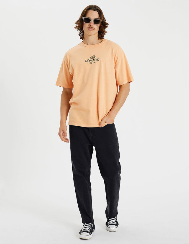 Nomadic Paradise Southeast Box Fit Tee Pigment Peach Fuzz