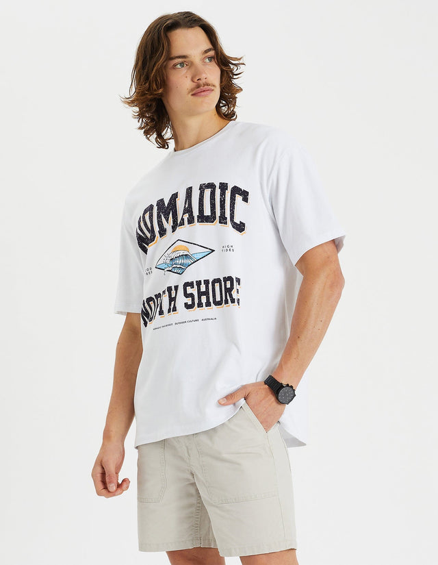 Nomadic Paradise State Tee Optical White