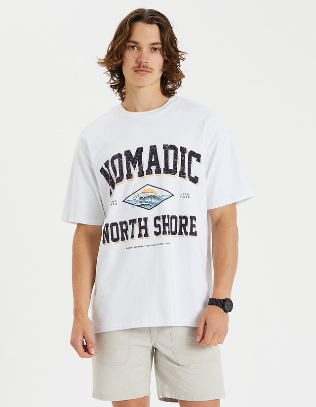 Nomadic Paradise State Tee Optical White