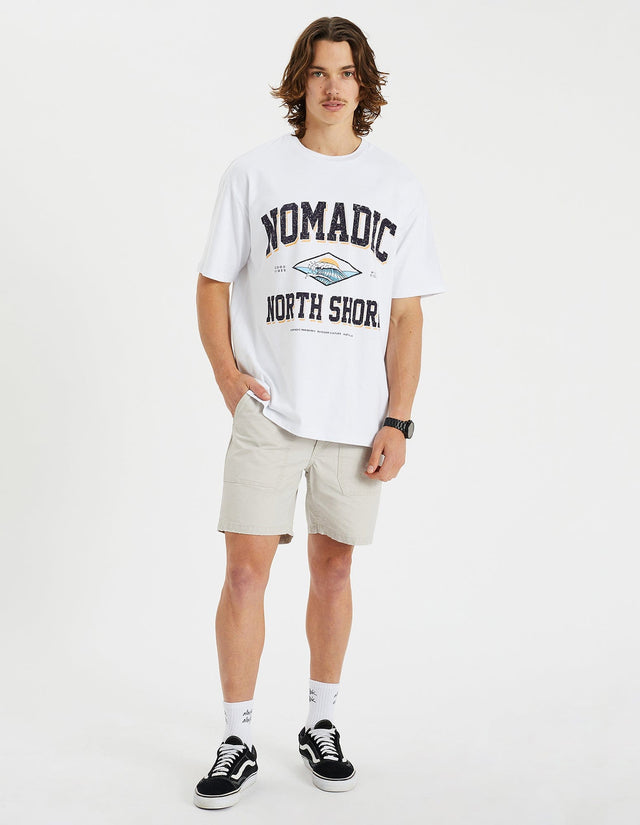 Nomadic Paradise State Tee Optical White