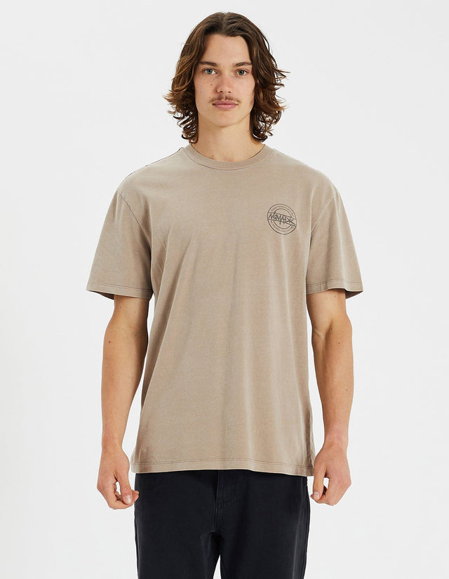 Nomadic Paradise Stoke Relaxed Tee Pigment Mocha