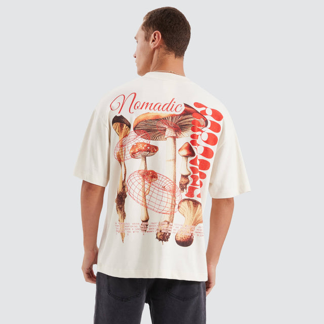 Nomadic Paradise Trip Street Tee Unbleached