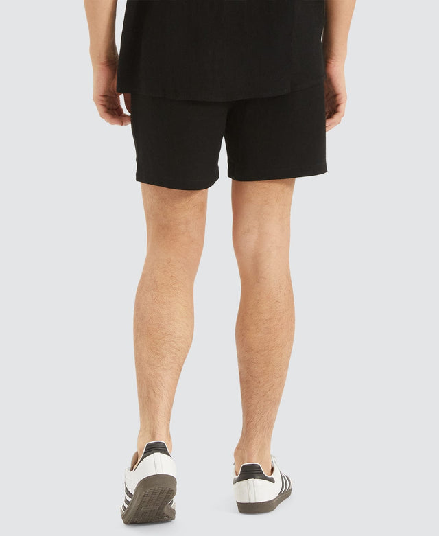 Nomadic Seaside Linen Shorts Black