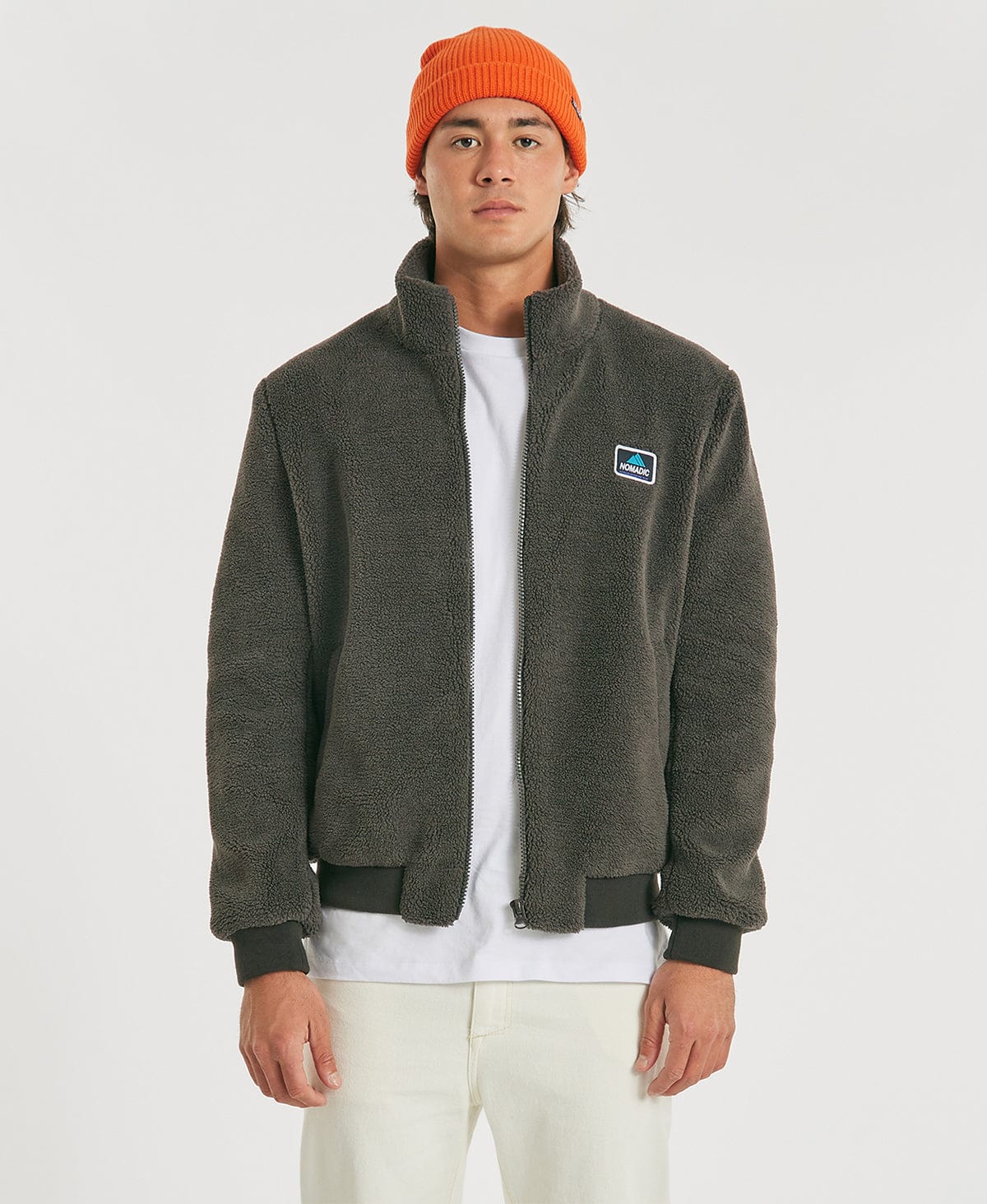 Stockholm Sherpa Jacket Asphalt Grey – Neverland Store