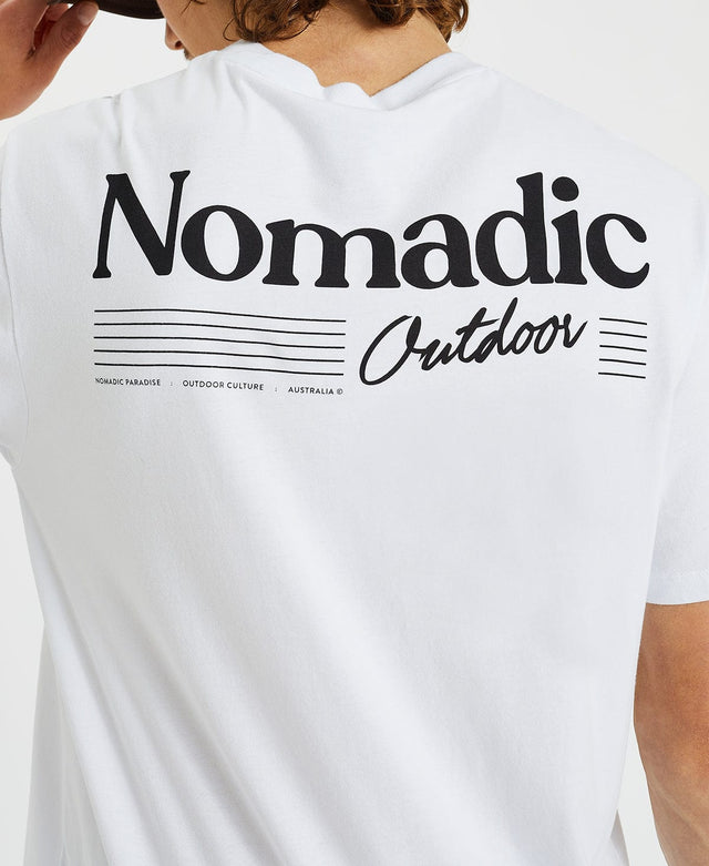 Nomadic Unforgettable Relaxed Tee - White WHITE