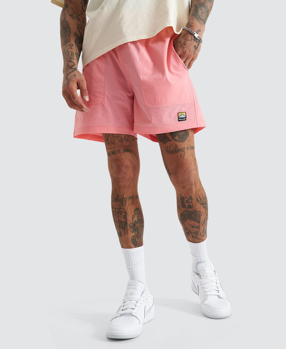 Salmon hot sale pink shorts