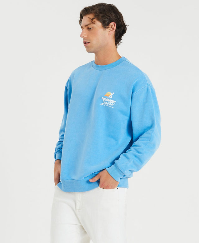 Nomadic YMCA Relaxed Jumper Pigment Blue