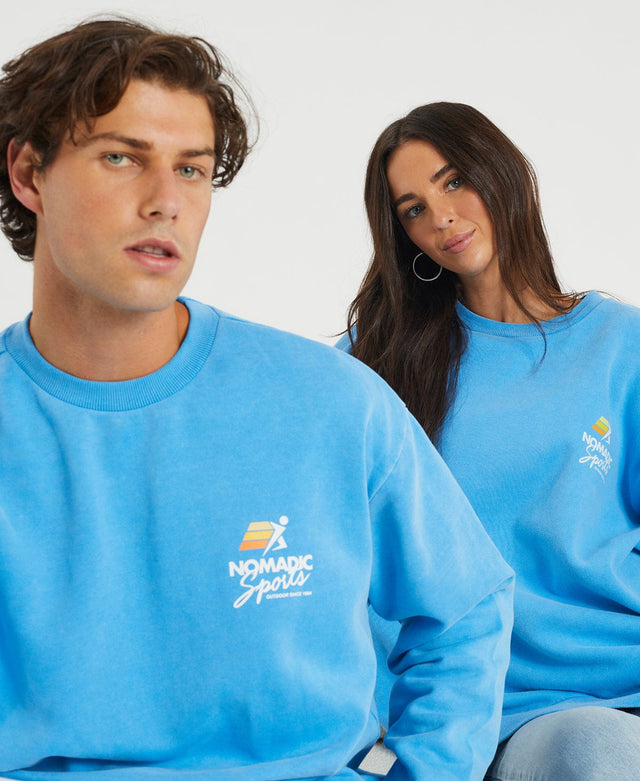 Nomadic YMCA Relaxed Jumper Pigment Blue