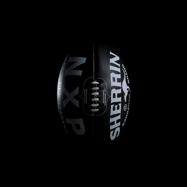 NXP x Sherrin Game Ball Phantom Black