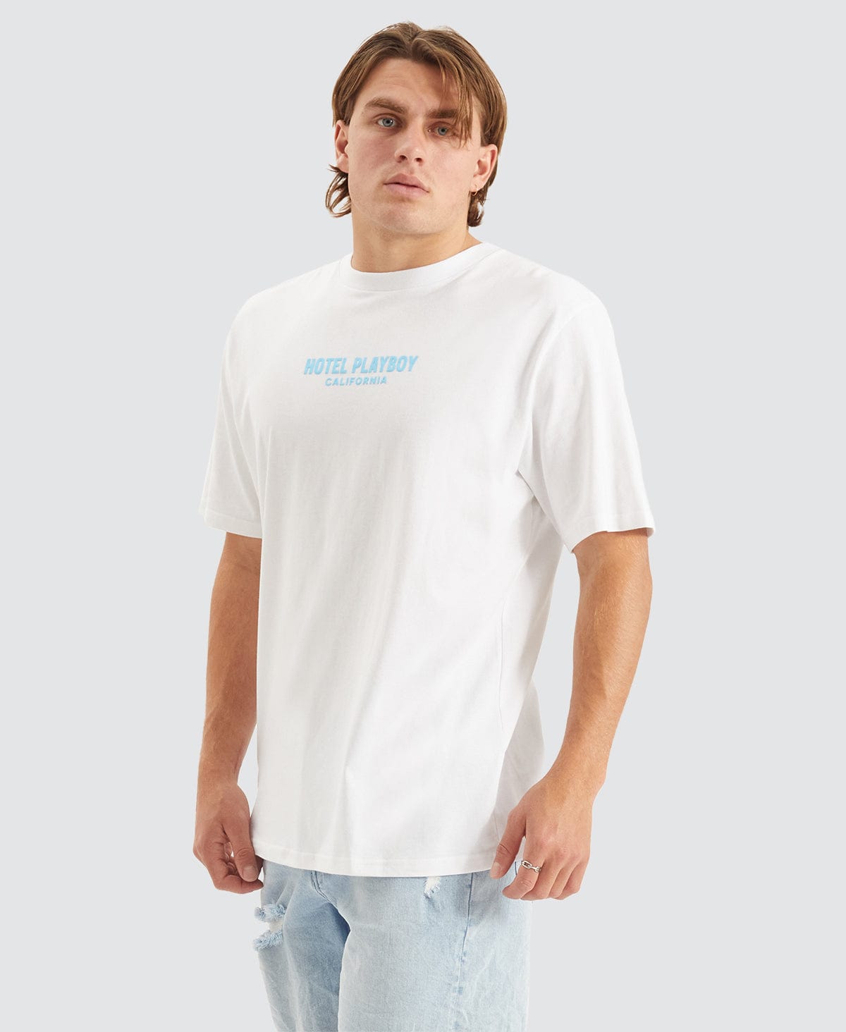 Playboy shirt clearance white