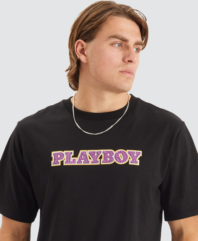 Playboy Playboy Covers Original Fit T-Shirt Black