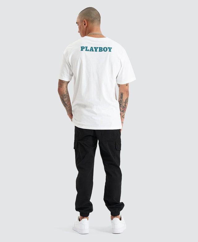 Playboy Playboy Route Path T-Shirt Off White