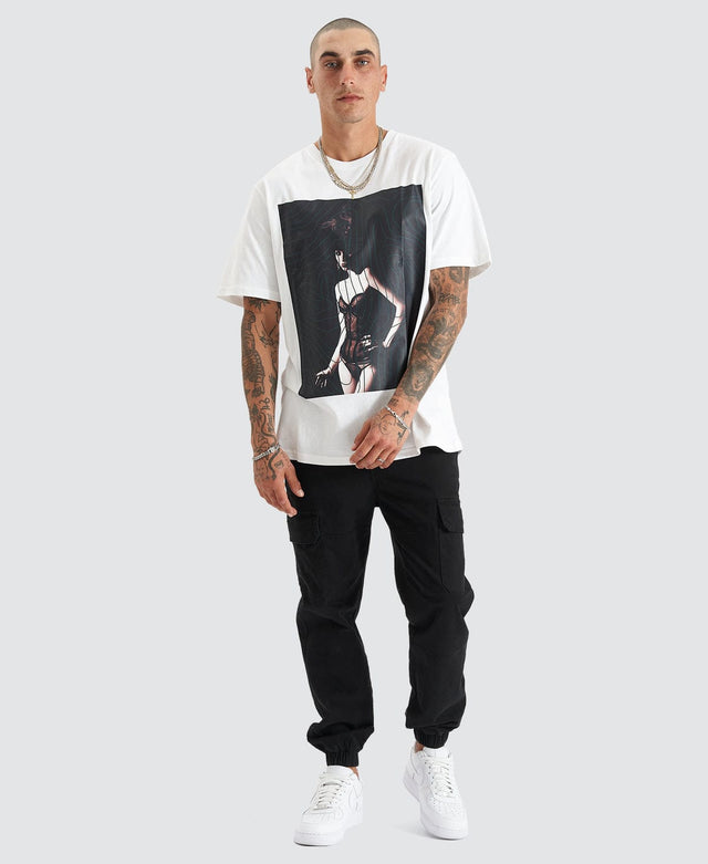 Playboy Playboy Route Path T-Shirt Off White