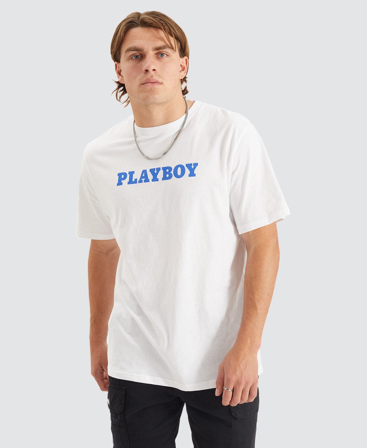 White playboy hot sale t shirt