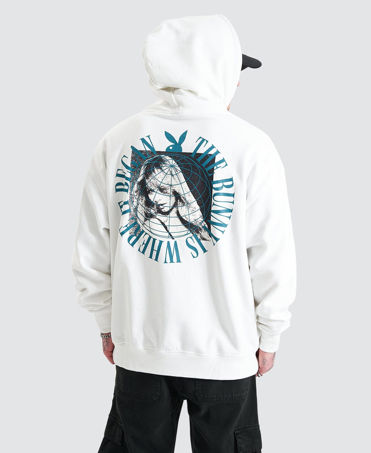 White play best sale boy hoodie