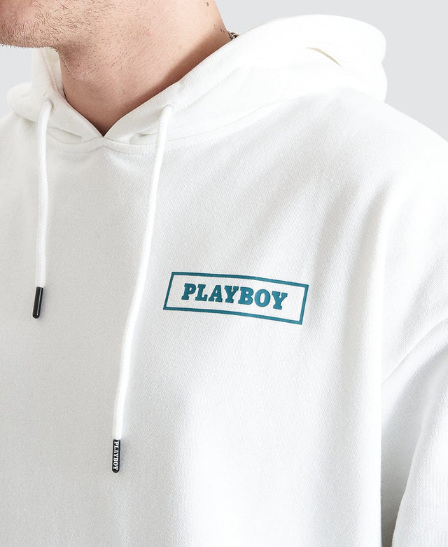 Playboy Where It Began Hoodie Off White
