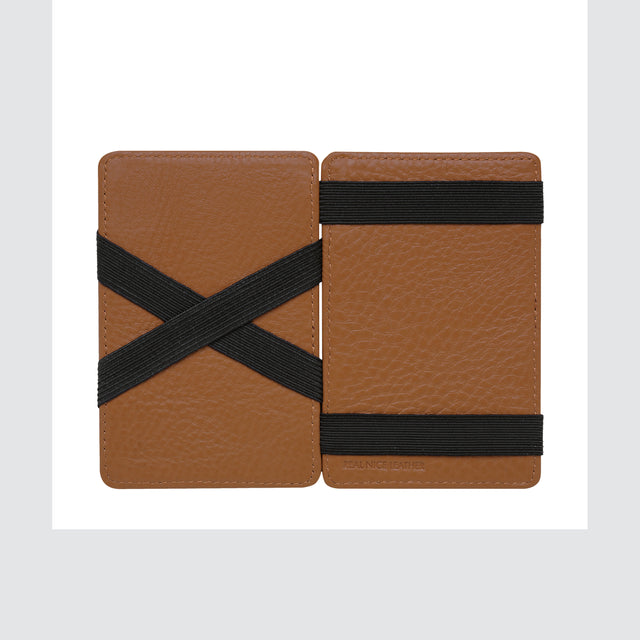 Flip Wallet Camel
