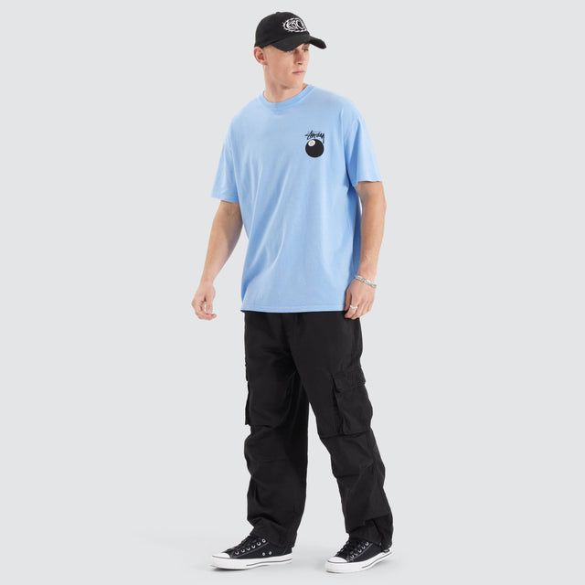 Stussy 8 Ball LCB SS Tee Pigment Blue